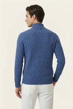 Léon Light Blue Rib Vest