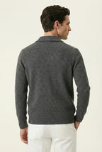 Santio Grey Knit Vest