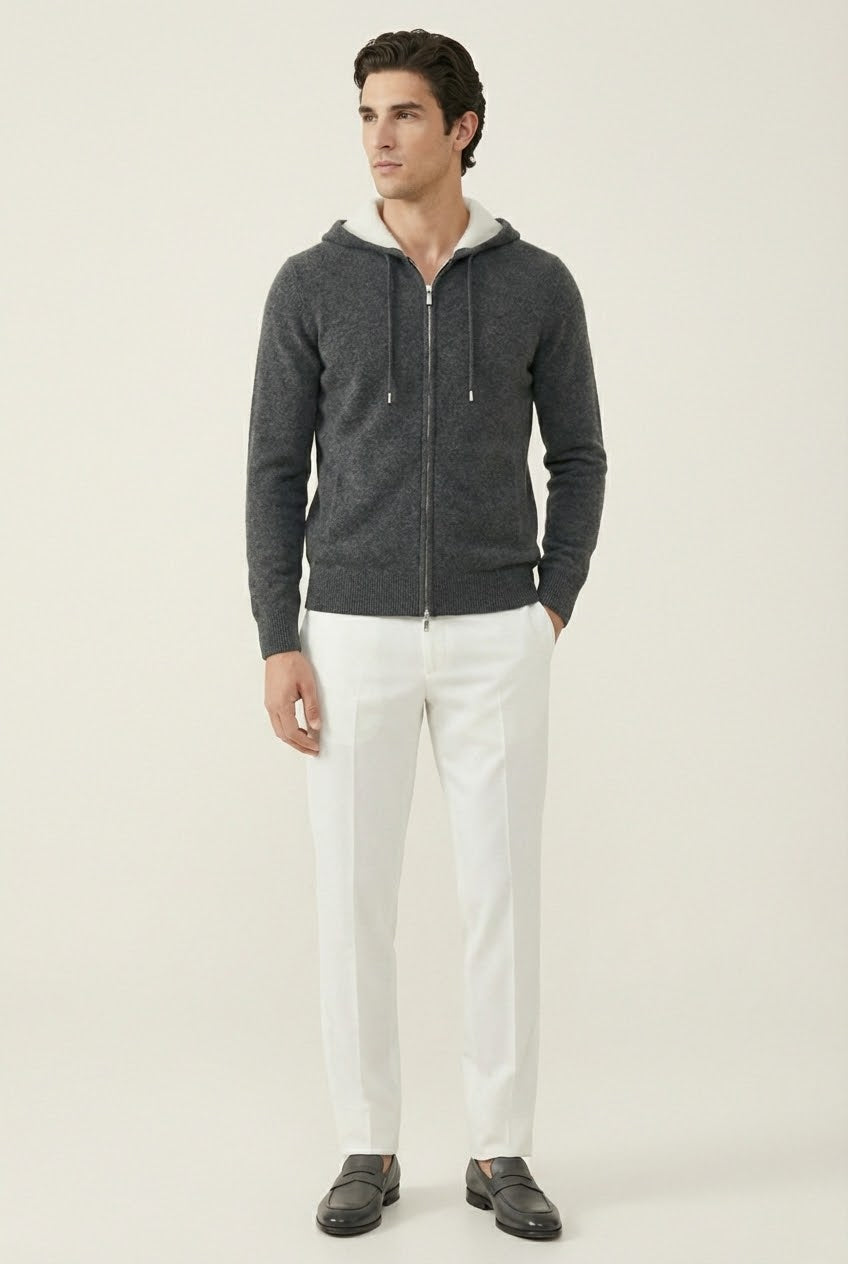 Santo Zip Up Grey