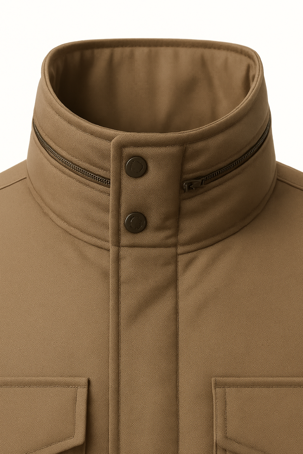 Givano Expedition Coat Khaki