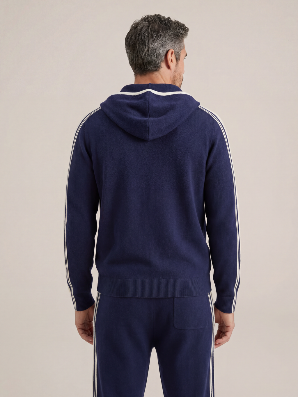 Sion Cashmere Tracksuit Navy