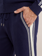 Sion Cashmere Tracksuit Navy