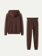 Sion Cashmere Tracksuit Brown