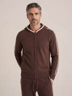 Sion Cashmere Tracksuit Brown
