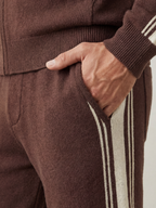 Sion Cashmere Tracksuit Brown