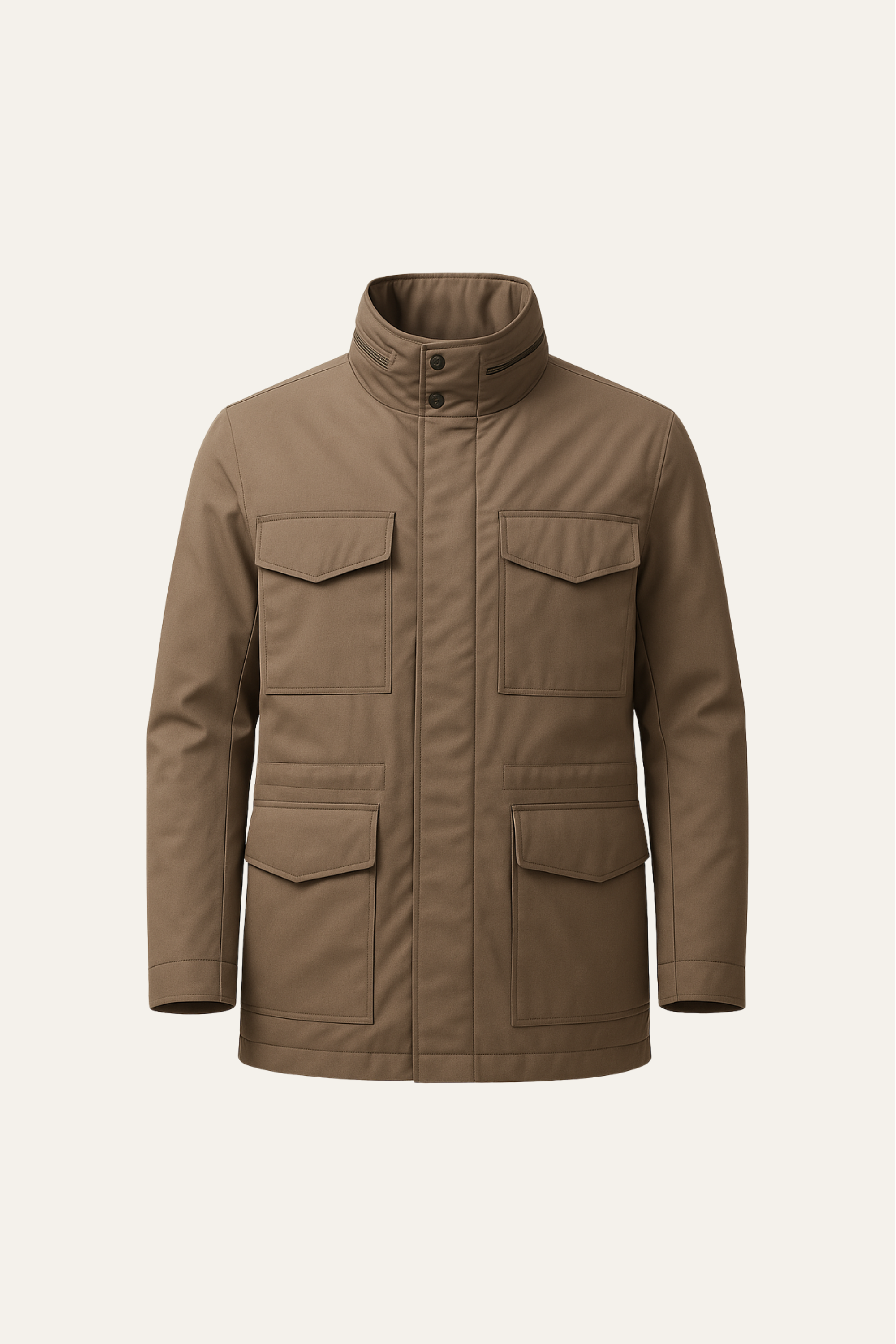 Givano Expedition Coat Khaki