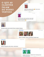 Vestido Longo Feminino Elegante Duna Com Fenda Lateral