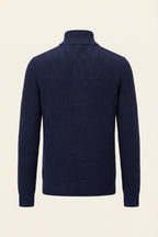 Sandron Navy Knit Zip