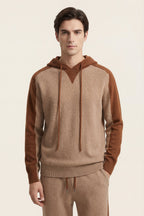 Jaquard Cashmere Tracksuit Beige