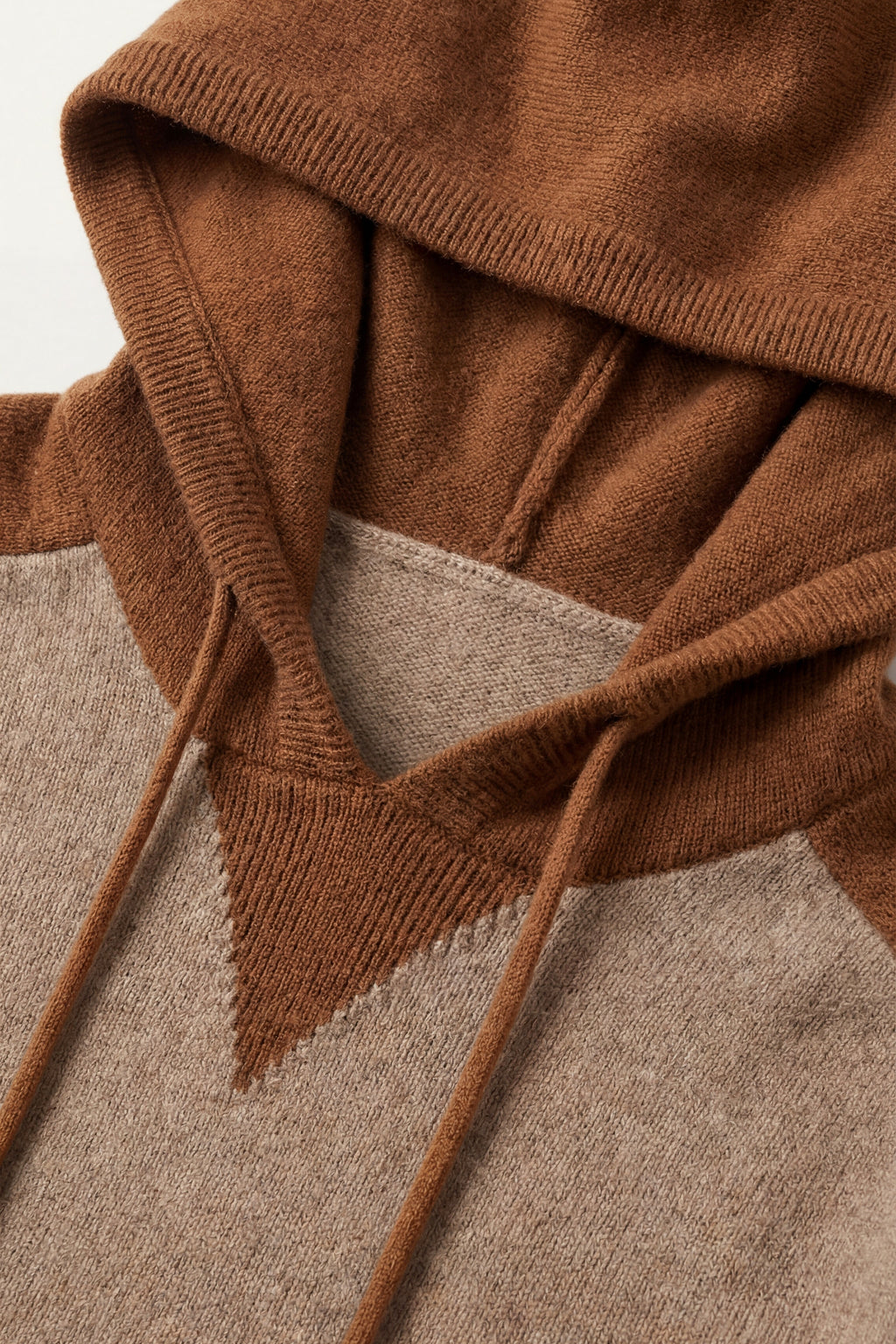 Jaquard Cashmere Tracksuit Beige