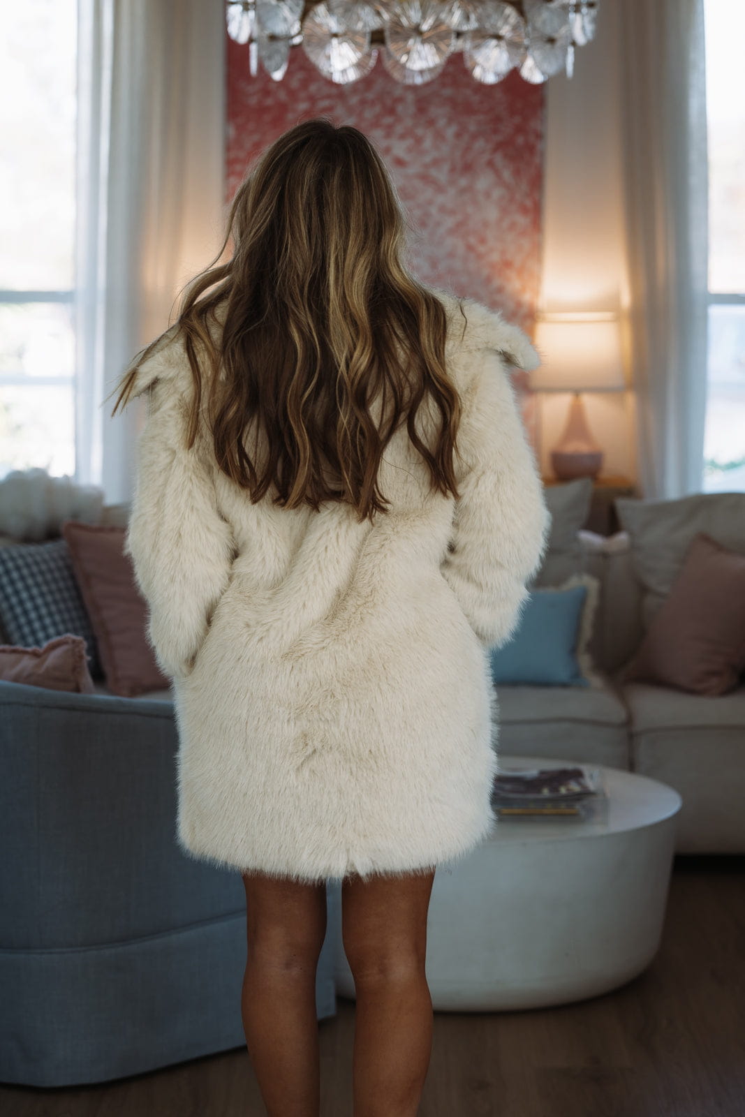 Polar Glow Coat - Ivory