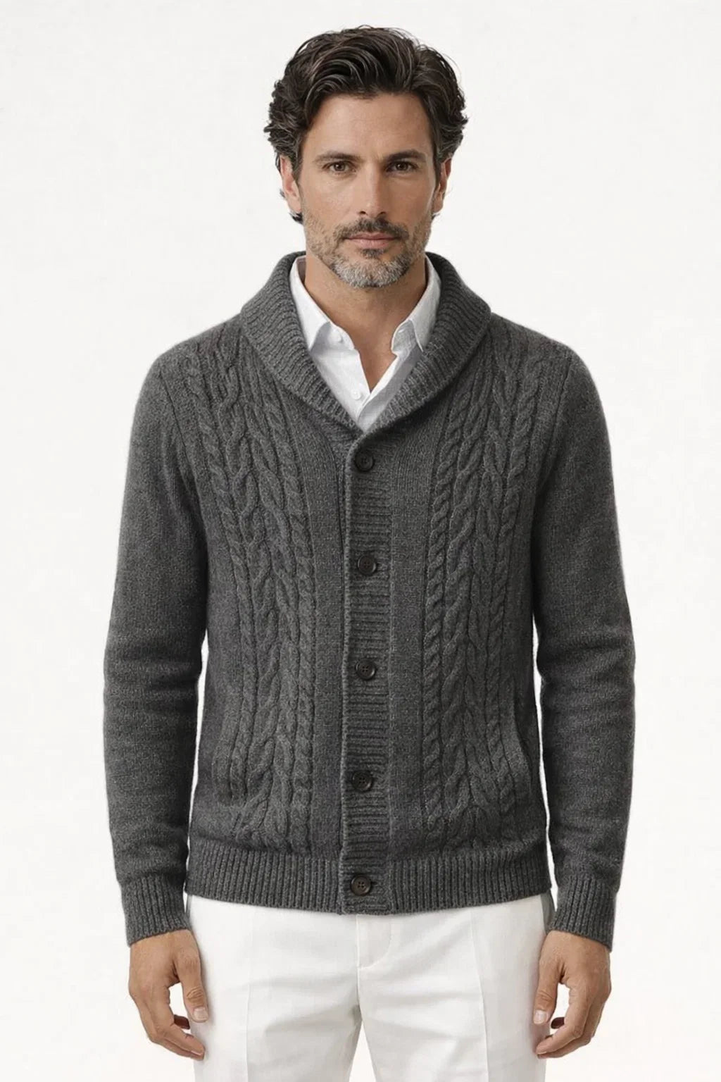 Ombre Grey Cardigan