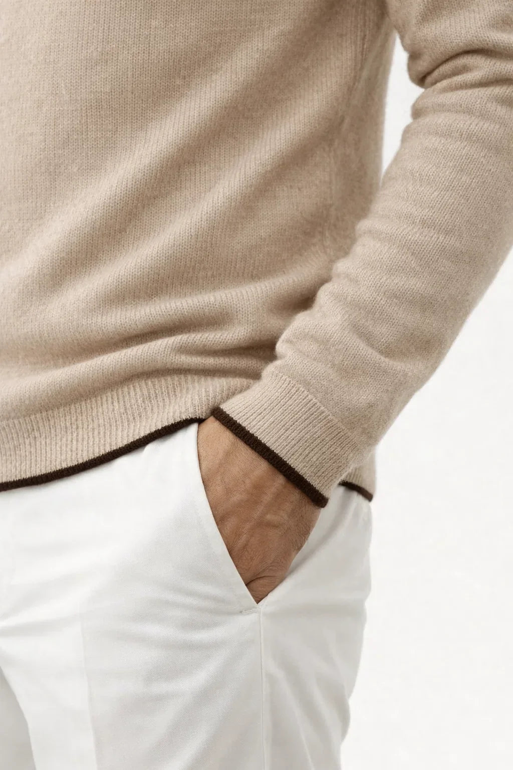 Beige Irco Como Hoodie