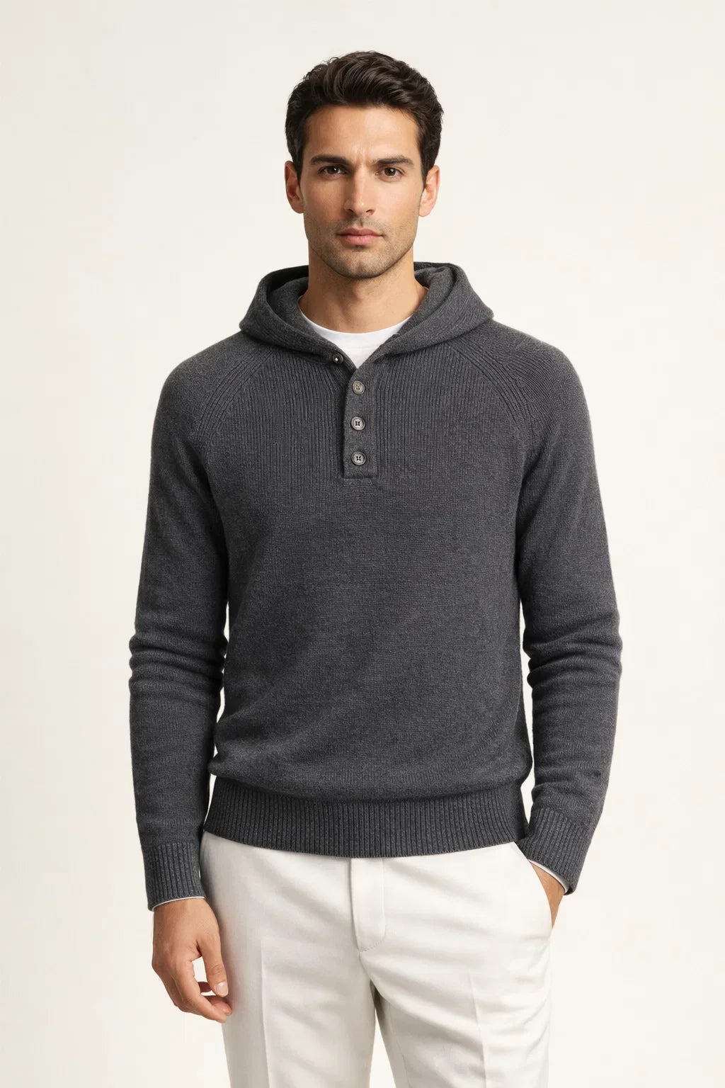 Nobi Knit Sweater Grey