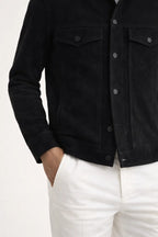 Black Light Suede Jacket