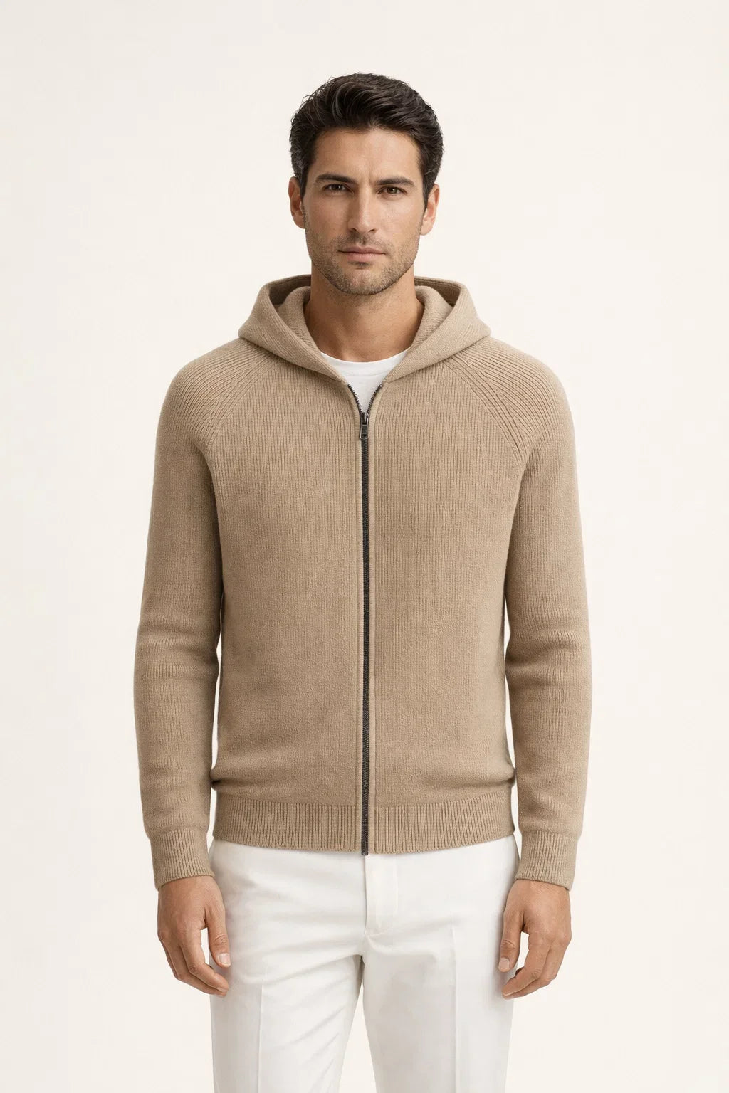 Siro Voyager Zip Up Taupe