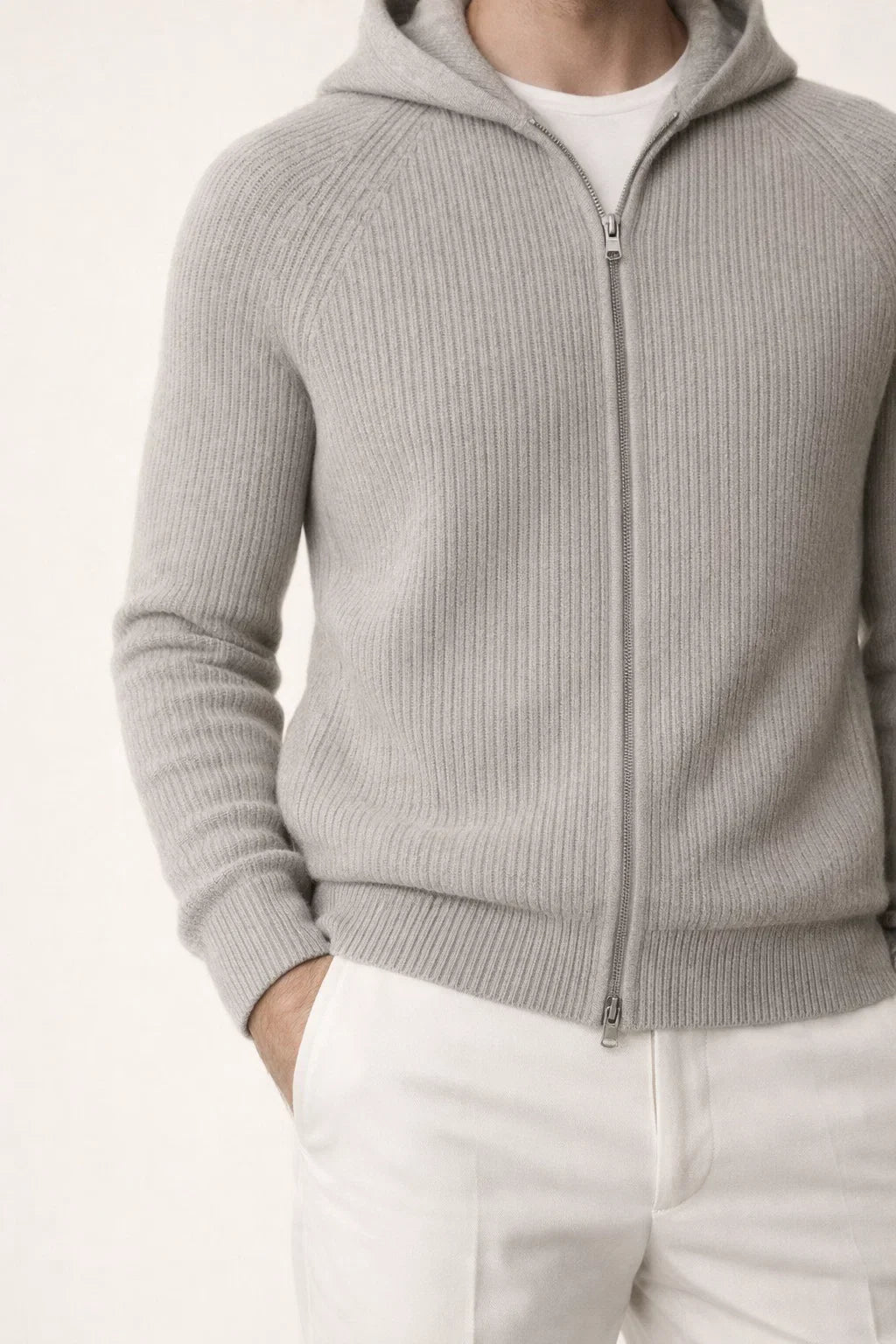 Siro Voyager Zip Up Grey